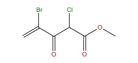 Dimethyl 2-chloro-4-bromo-3-oxopentanedioate